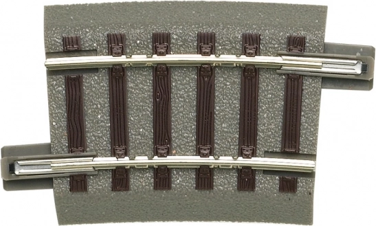Roco geoLINE Bogengleis R2 7,5° mit Bettung