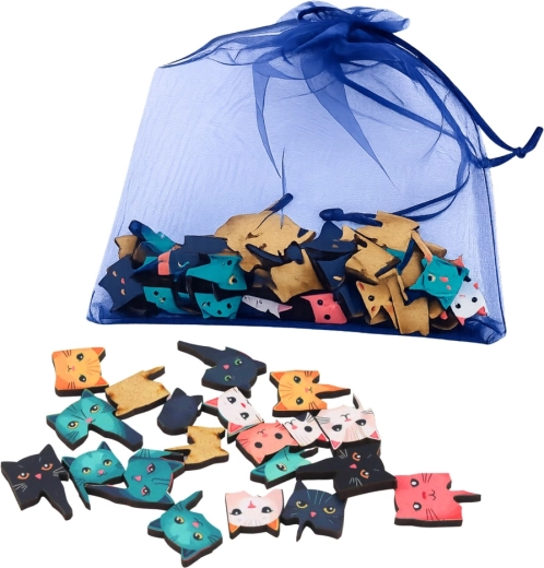 Praktischer Beutel zur Aufbewahrung von 62 Teilen