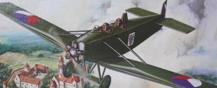 Modellflugzeug Avia BH 11