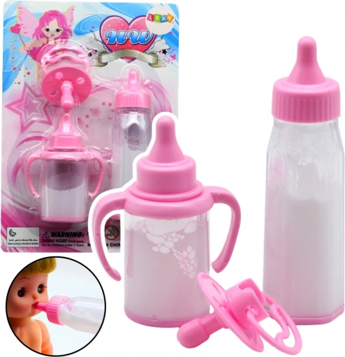 Puppen-Set mit verschwindender Milch und Schnuller