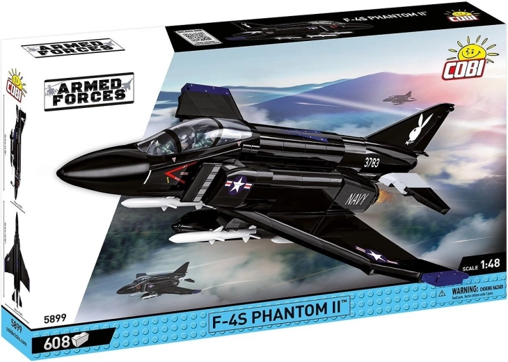 Bausatz COBI F-4S Phantom II Black Bunny – 608 Teile