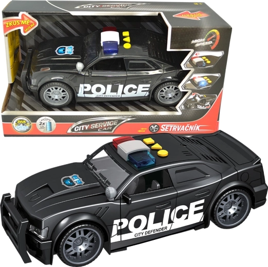 Polizeiauto City Service Car 1:14 mit Lichtern und Sounds
