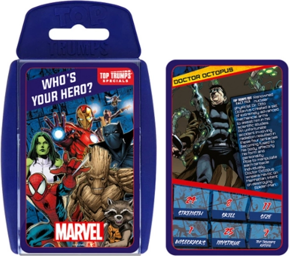 Top Trumps Marvel Karten