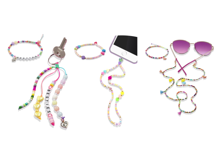 Personalisierung mit Buchstaben und Charms