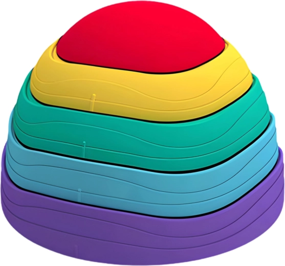 Stapelbar und platzsparend