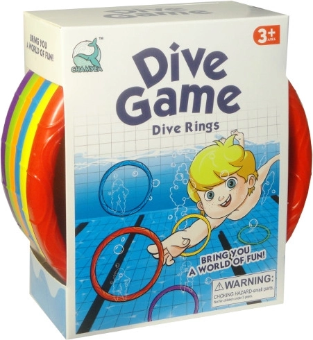 Set aus Tauchringen für Wasser (6 Stk.)