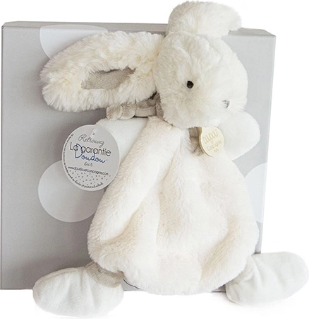 Geschenkset - Plüschhase Creme