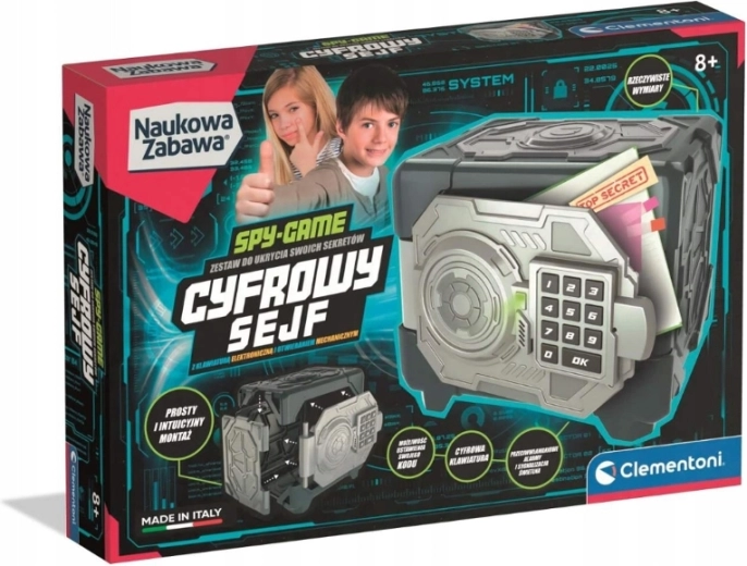 Digitaler Safe Spy-Game Clementoni