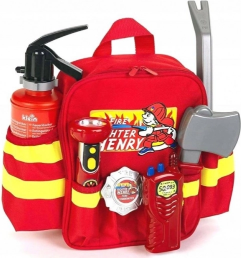 Feuerwehr-Rettungsrucksack mit Ausstattung für Kinder