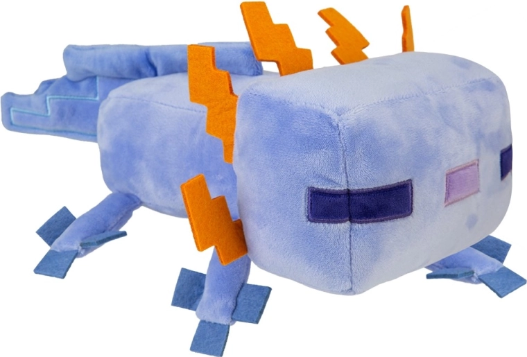 Minecraft Plüsch-Axolotl blau 28 cm