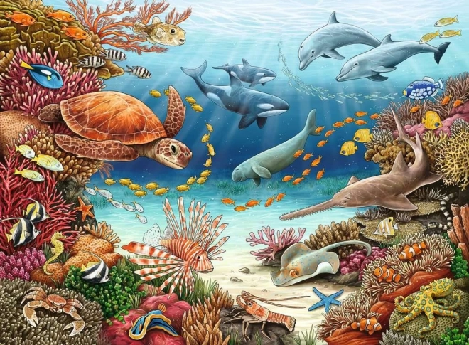 Puzzle Unterwasserleben XXL 150 Teile