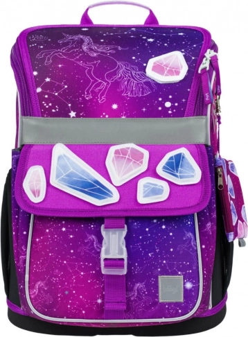 BAAGL Schulranzen Zippy Unicorn Universe - Kreativ