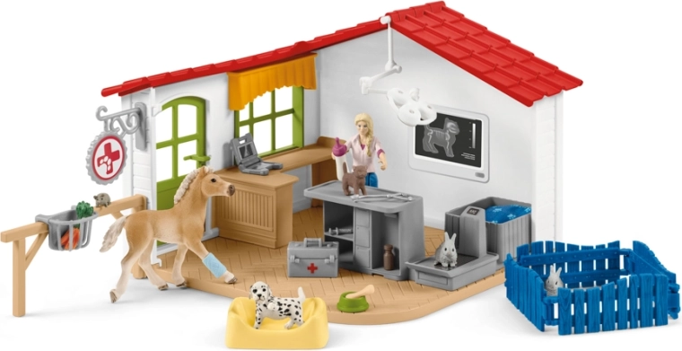 Schleich Tierarztpraxis für Haustiere