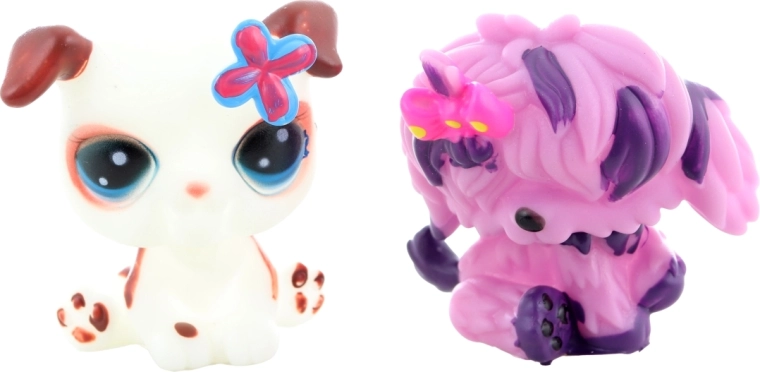 Niedliches Tierchen und Spiel-Accessoires