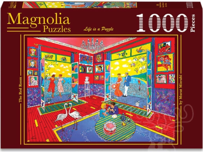 Magnolia Puzzle „Rotes Zimmer“ 1000 Teile