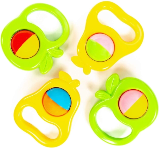 Baby-Rassel – Set mit 18 bunten Rasseln