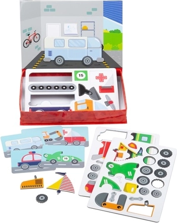 Bigjigs Toys Magnetisches Puzzle Mechaniker