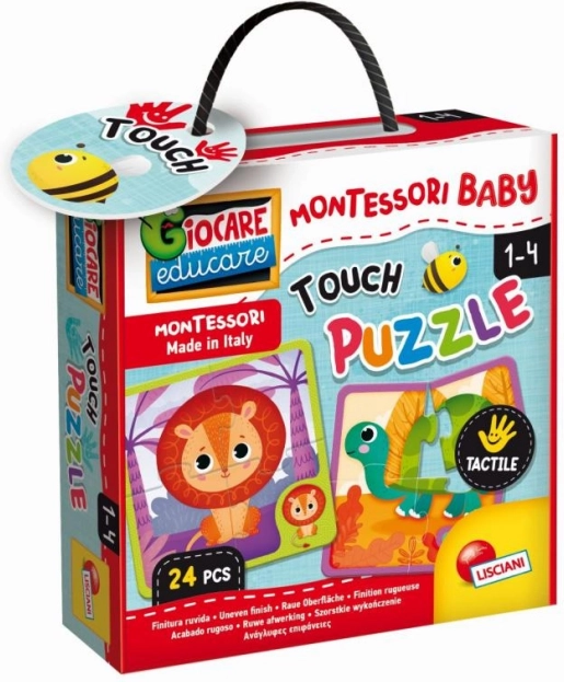 Montessori Tastpuzzle-Spiel für Kinder