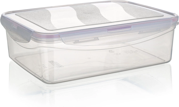 Hermetische Dose LARA 4,4 l rechteckig, Kunststoff