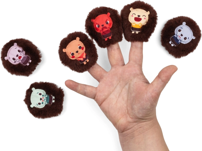 Fingerpuppen zum Lernen von Emotionen
