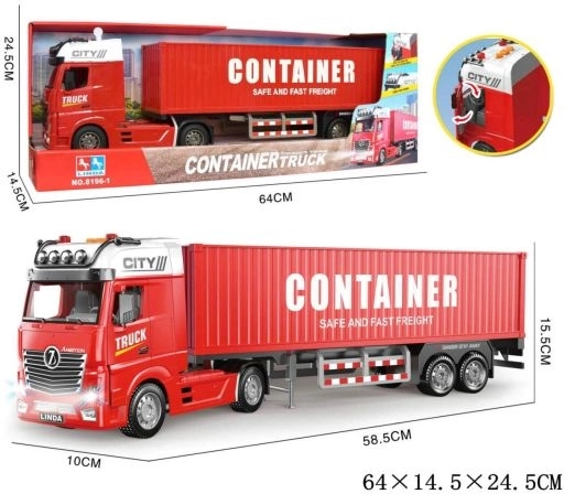 Kinder-Lkw mit Kran, Licht und Sound