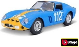 Metallbausatz BBURAGO FERRARI 250 GTO 1:24 – blau