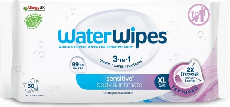 WaterWipes Feuchttücher Body & Intimate 30 Stk.