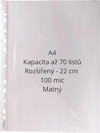 Erweiterte Prospekthülle Concorde A4 matt 100 µm 50 Stk.