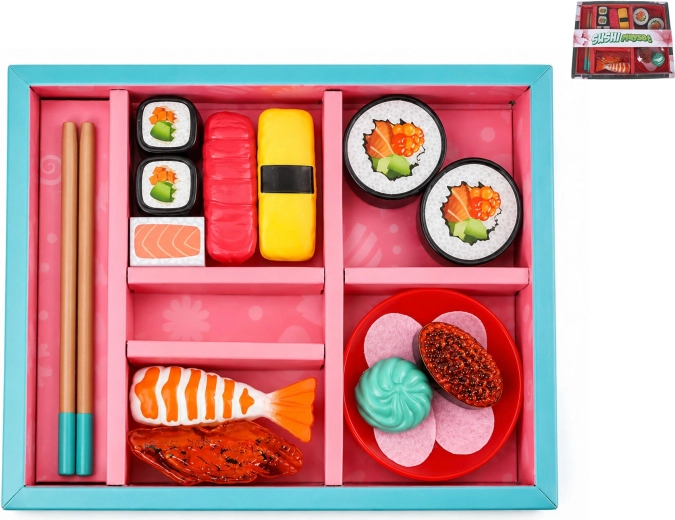 Spielset Sushi Kawaii, 19 Teile