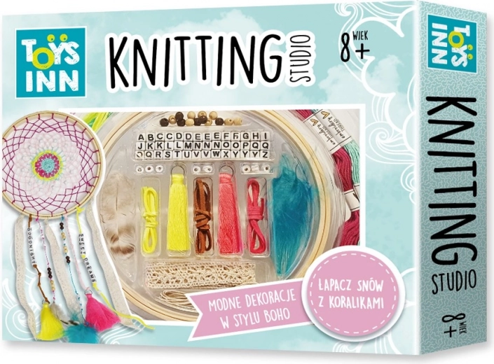 Traumfänger mit Buchstabenperlen