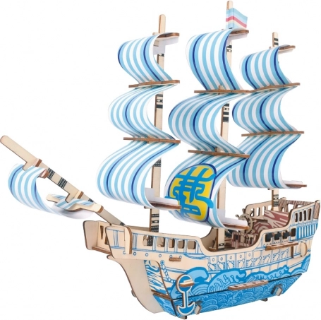 Holz-3D-Puzzle Traumschiff WOODCRAFT