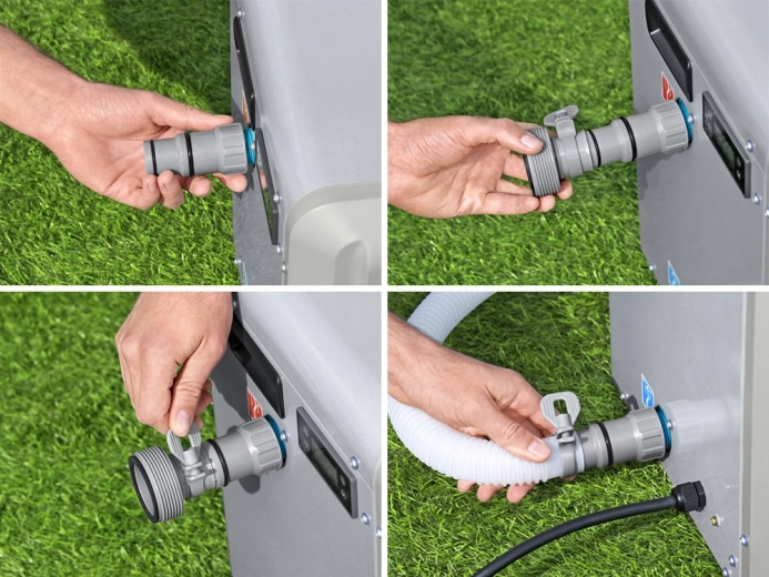 Schneller und sicherer Schlauchanschluss