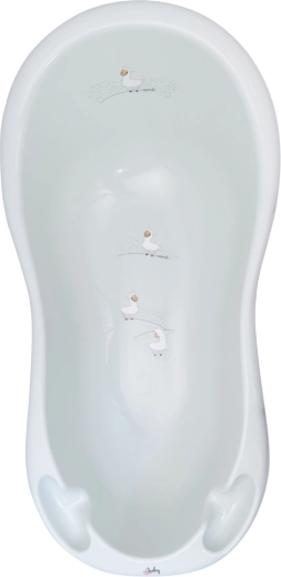 Babybadewanne 84 cm Minimal Lama – salbeigrün