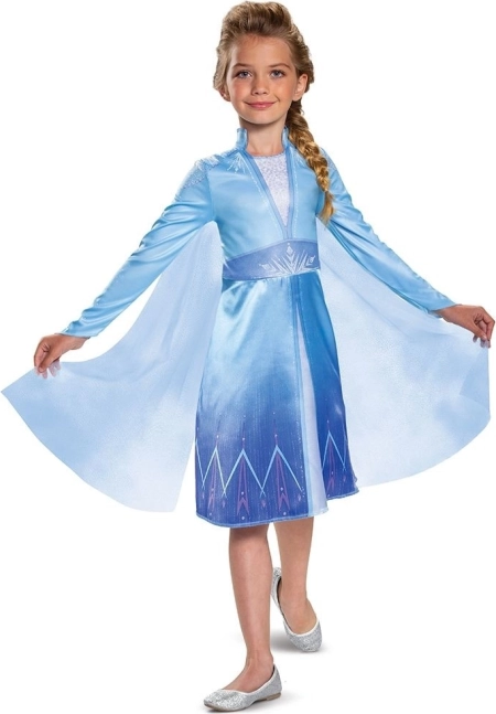 Kinderkostüm Prinzessin Elsa – Blau
