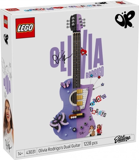 LEGO Editions Music Doppelgitarre von Olivia Rodrigo