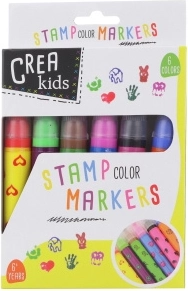 Set mit 6 Kinderstempeln