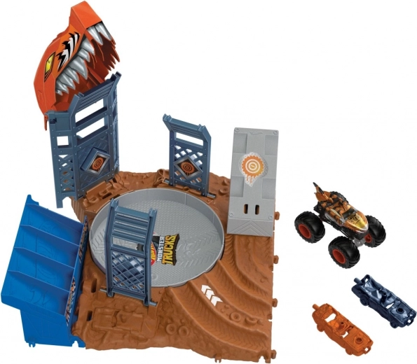 Hot Wheels Monster Trucks Arena – Halbfinale Spielset HNB92