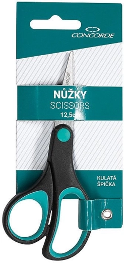 Schere CONCORDE 12,5 cm mit runder Spitze
