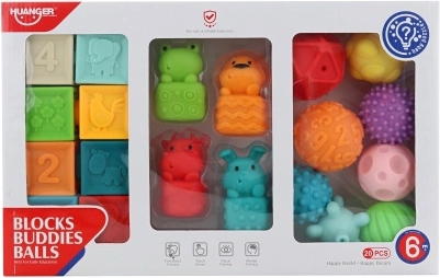 Großes Baby-Spielzeugset zur Sinne-Entwicklung von Huanger