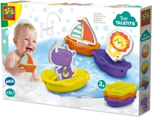 SES Bunte Badewannen-Boote – Safari-Tiere