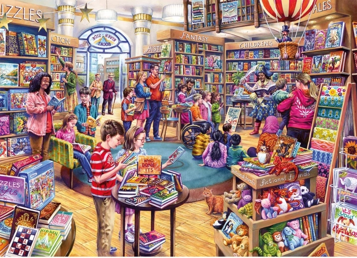 Gibsons Puzzle Seitenwender 1000 Teile