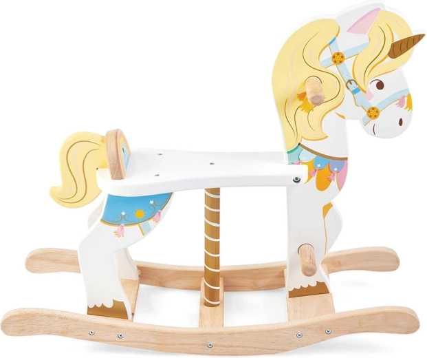 Le Toy Van Holz-Schaukel-Einhorn für Kinder