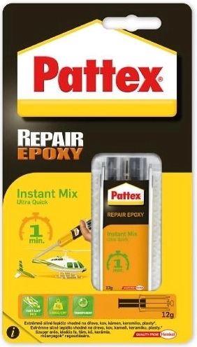 Epoxidkleber PATTEX Repair Universal 12 g – schnelle Aushärtung in 1 Minute