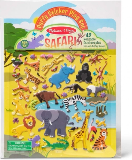 Wiederverwendbare Aufkleber - Safari