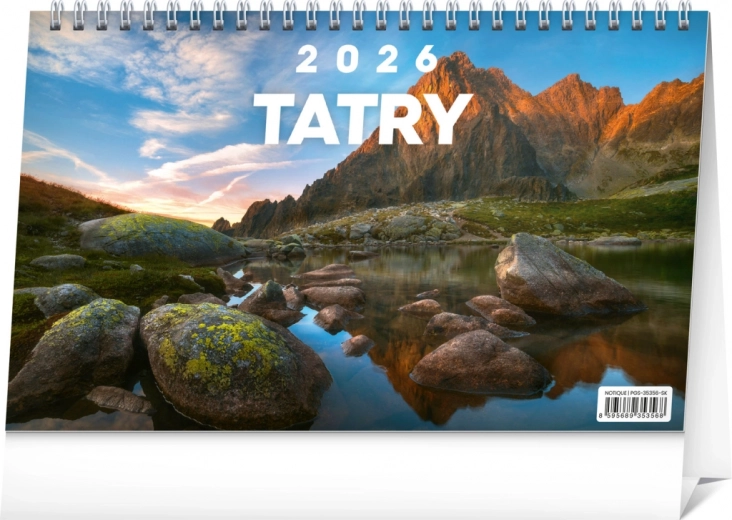Tischkalender Tatra 2026