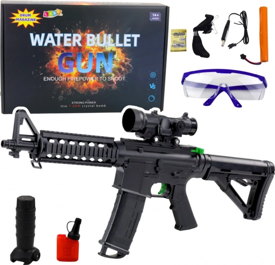 Schießgewehr für Wasserkugeln Schwarz 86 cm