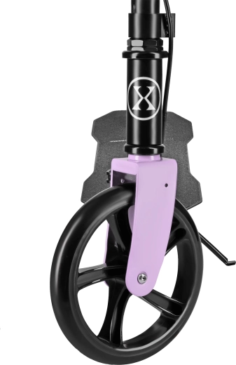 Sanfte Fahrt dank 200-mm-Rädern und ABEC 7