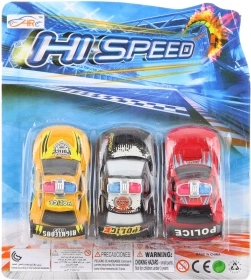 Set aus Polizeiautos – Farbmix (3 Stk.)