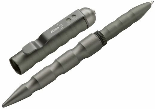 Böker Plus MPP grauer taktischer Stift aus Aluminium