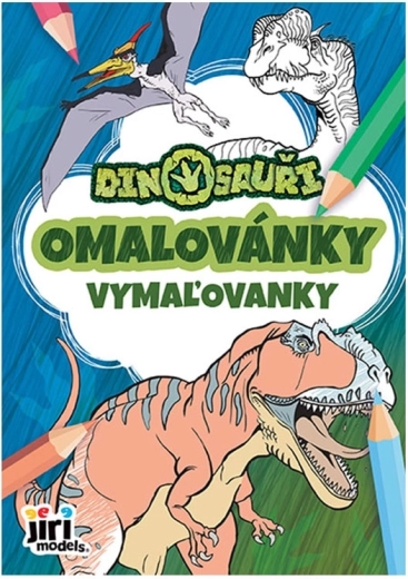 Malbuch A5 Dinosaurier